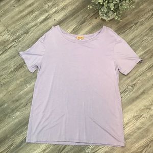 PIKO 1988 lilac short sleeve tunic tee